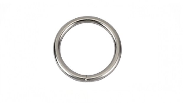 o ringen rond groot metaal zilver gelast staal 4