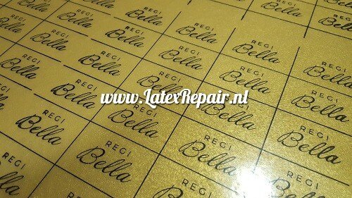 latex labels tags rubber