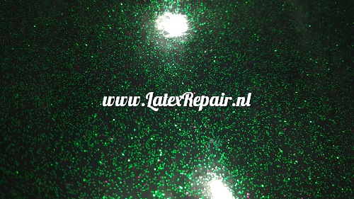 Latex sheet - Glitter groen zwart - 1452