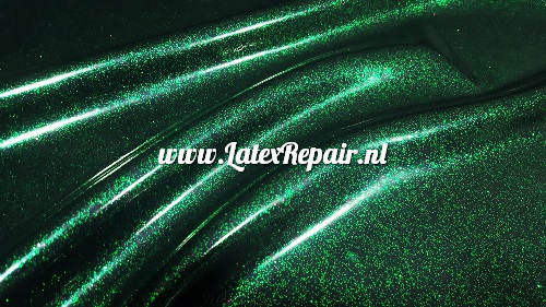 Latex sheet - Glitter groen zwart - 1452