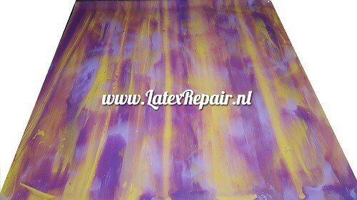 Latex sheet - Mix yellow, pink, lila - 1580