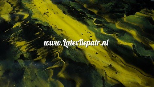 Latex sheet - Mix yellow black - 1581