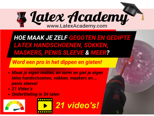 Workshop: Latex gieten en dompelen - 21 video's