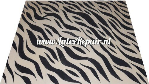 zebra latex rubber