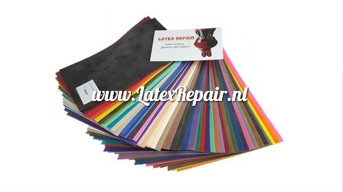 Latex stalen / samples  (m.b.t. latex 105 cm breed!) 