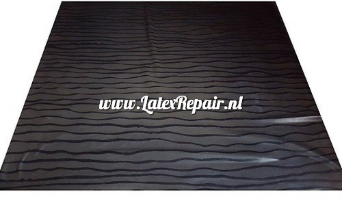 Latex met golvende lijnen waves wellen, per meter, kleding maken, repareren, bewaren