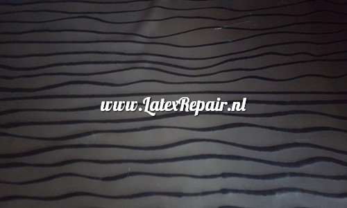 Latex met golvende lijnen waves wellen, per meter, kleding maken, repareren, bewaren