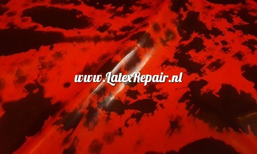 Latex sheet om zelf latex kleding te maken met spetters, carnaval, halloween, cosplay, kinky lingerie jurkje