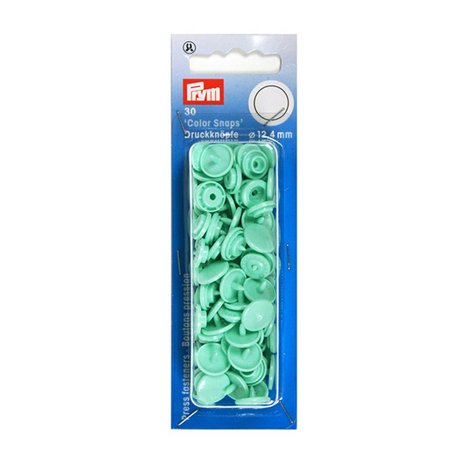 Prym drukknopen color snaps mint groen 393119