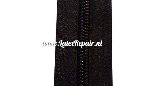 Spiral zippers of the role per meter