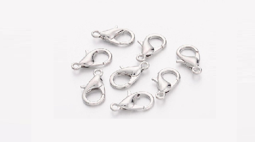 Jewelry clasps/hooks (15 mm) &ndash; set of 20