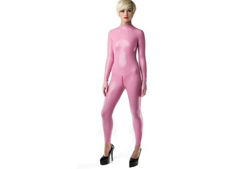 Bubblegum pink latex  dun latex om zelf latex kleding te maken en te repareren