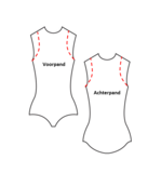 Patroon voor latex body suit leotard