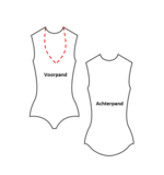 Patroon voor latex body suit leotard