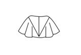 Patroon latex cape met capuchon roodkapje cosplay monnik