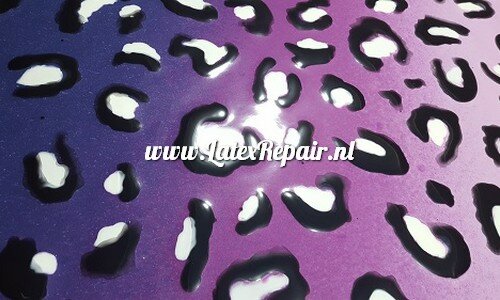 Exclusief latex - Leopard XXL spots Exclusief latex - Leopard XXL spots
