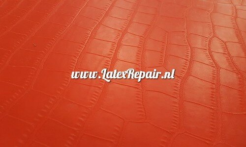 Exclusief latex - 3D structuur Croco