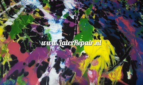 Latex sheet - Splashes mix