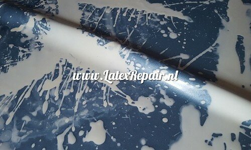 Exclusive latex - Splashes bleach effect 