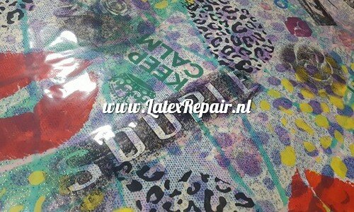 Latex sheet - Mixed media art 1218