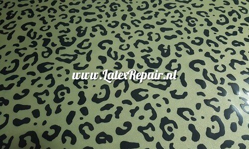 Latex sheet - Leopard metallic gold Latex sheet - Leopard metallic gold