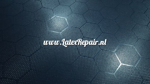 Latex sheet - Honey / hexagon 