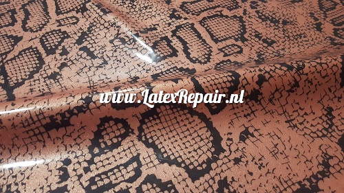 Latex sheet - Snakeskin - Metallic-Pulverrosa Latex sheet - Snakeskin - Metallic-Pulverrosa