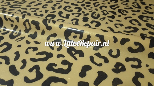 Latex sheet - Leopard 24K gold  Latex sheet - Leopard 24K gold
