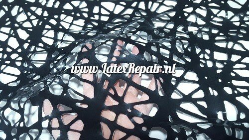 Latex sheet - Net / mesh - schwarz Latex sheet - Net / mesh - schwarz