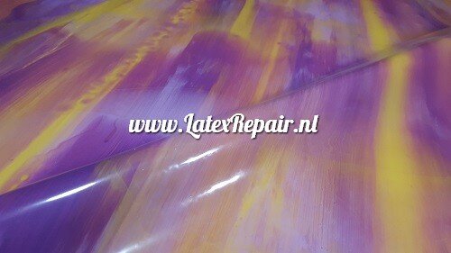 Latex sheet - Mix yellow, pink, lila Latex sheet - Mix yellow, pink, lila