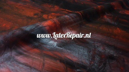 Latex sheet - Mix black white red  Latex sheet - Mix black white red