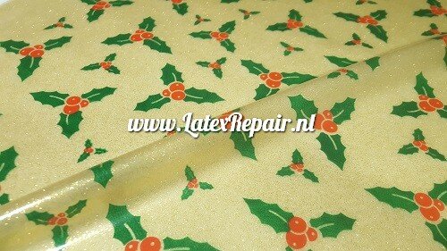 Latex sheet - Hulst, mini glitter geel goud semi transp - 1750 Latex sheet - Hulst, mini glitter geel goud semi transp - 1750