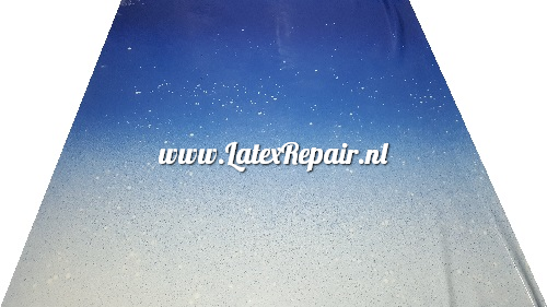 Latex sheet - Blauweiß im Ombre-Stil Latex sheet - Blauweiß im Ombre-Stil