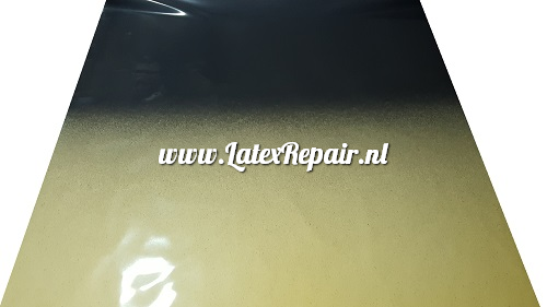 Latex sheet - Ombre style schwarz natural Latex sheet - Ombre style schwarz natural