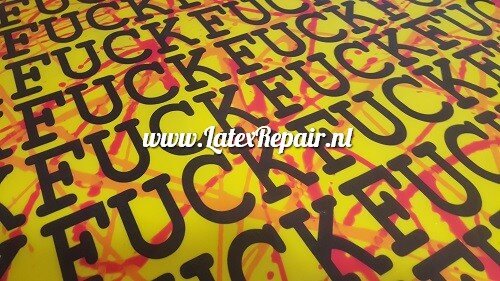 Latex - 40028 - Fuck yellow Latex - 40028 - Fuck yellow