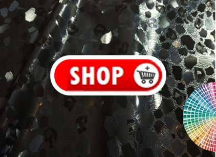 Exclusief latex - 3D structuur Glasscherven/flakes