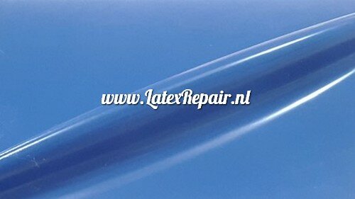 Latex 0.40 | Bleu moyen (± 100 cm large) Latex 0.40 | Bleu moyen (± 100 cm large)