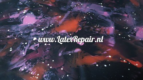 Latex - 40077 - Galaxy pink violet black red