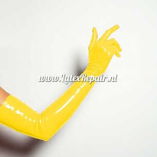 Latexhandschuhe - Gelbe - Lang - Opera (Lollipop Latex) Latexhandschuhe - Gelbe - Lang - Opera (Lollipop Latex)