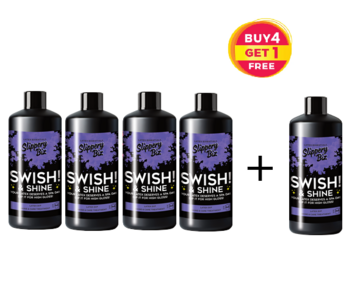 SlipperyBiz - Swish and Shine! - Bundle - 2500 ml - 4+1 free - Shining dip bath SlipperyBiz - Swish and Shine! - Bundle - 2500 ml - 4+1 free - Shining dip bath