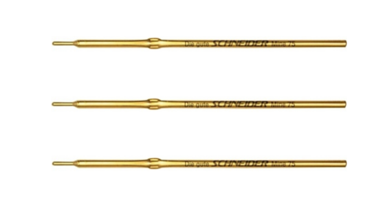 Silver pen – Refill (=without holder) – set of 3 pens