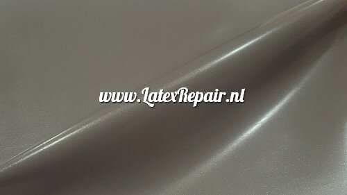 Latex 0.50 | Métallique argent gris (± 100 cm large)