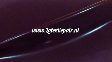 Latex 0.40 | Purple Damson / Aubergine - Extra breid ! (± 108 cm)