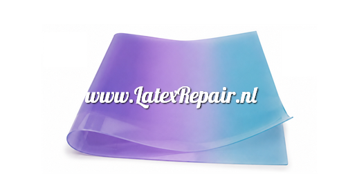 Latex 0.40 | Thermochromic - Lilac - Blue - Purple - Transparent - Extra Wide! (± 108 cm)